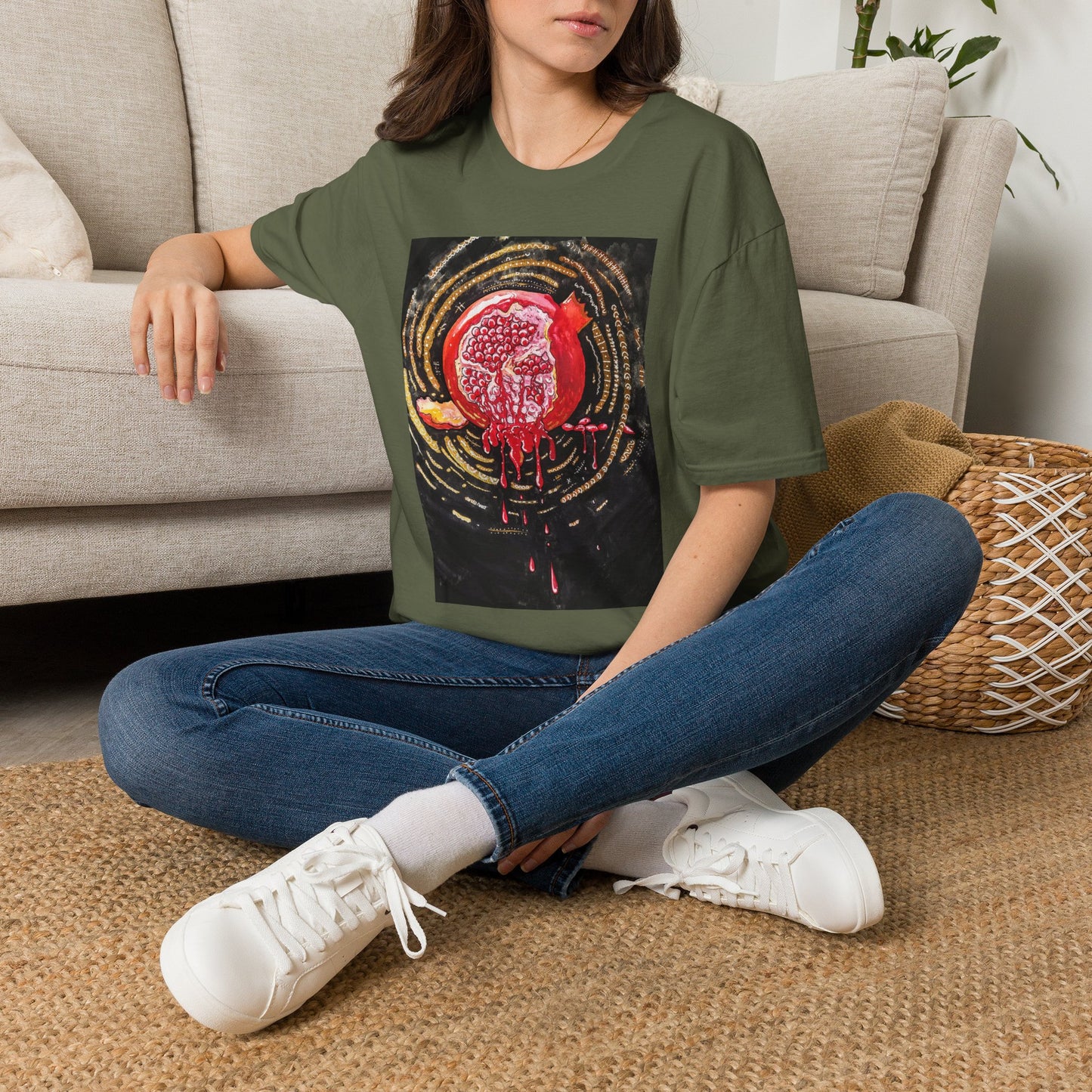 Pomegranate Punch— Vibrant Graphic Tee