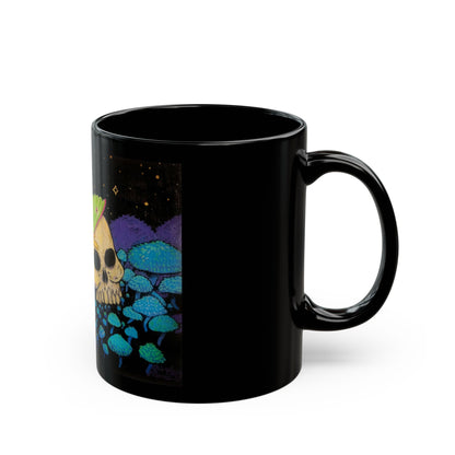 “Tread Carefully” — Whimsical Gothic Coffee Cup