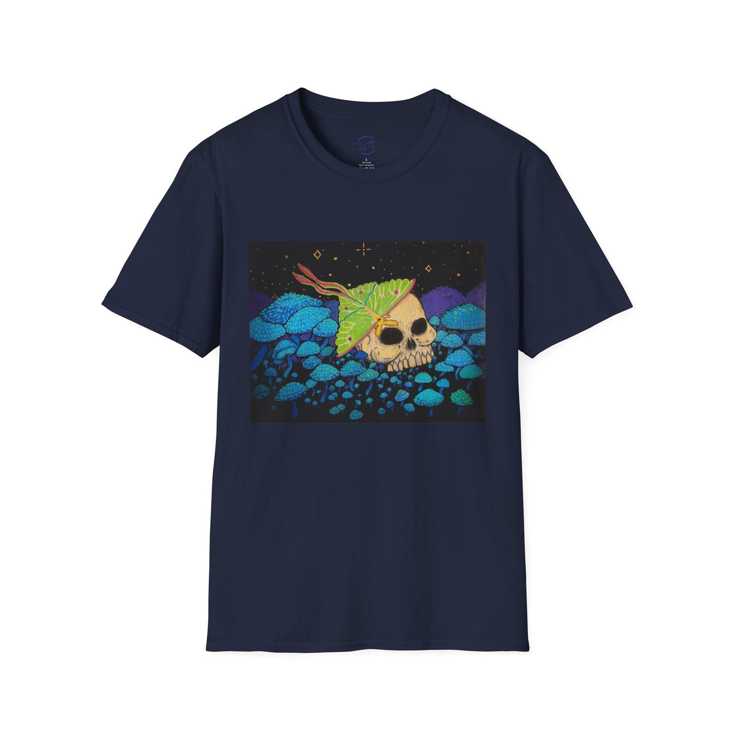 “Tread Carefully” Art T‑shirt -Graphic Tee