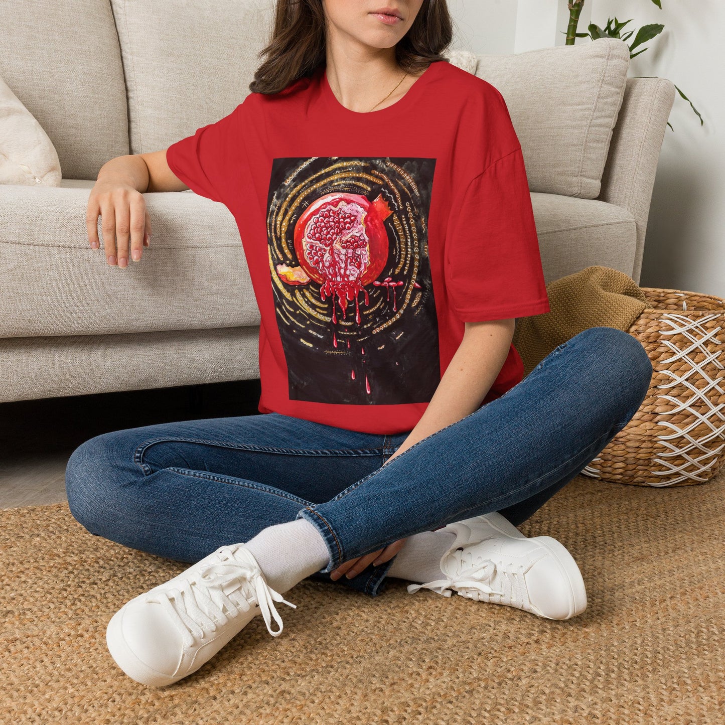 Pomegranate Punch— Vibrant Graphic Tee