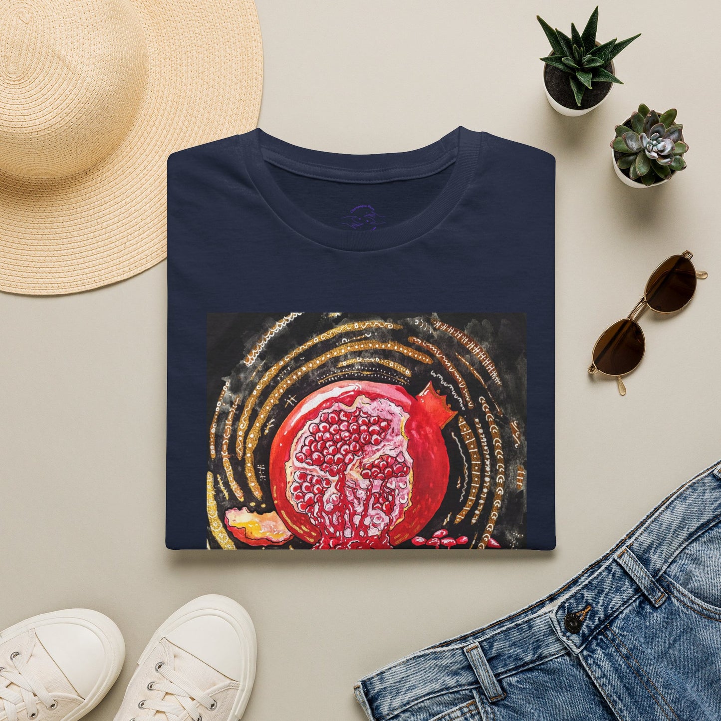 Pomegranate Punch— Vibrant Graphic Tee
