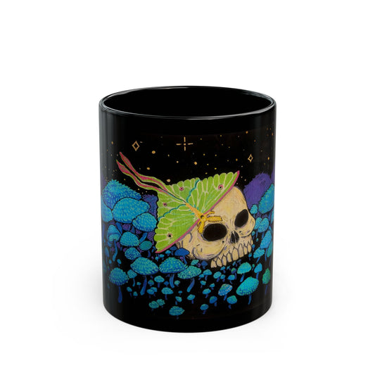 “Tread Carefully” — Whimsical Gothic Coffee Cup