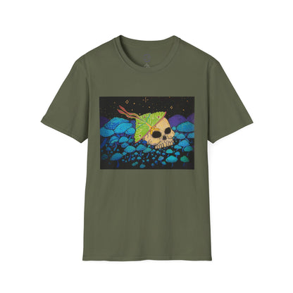 “Tread Carefully” Art T‑shirt -Graphic Tee