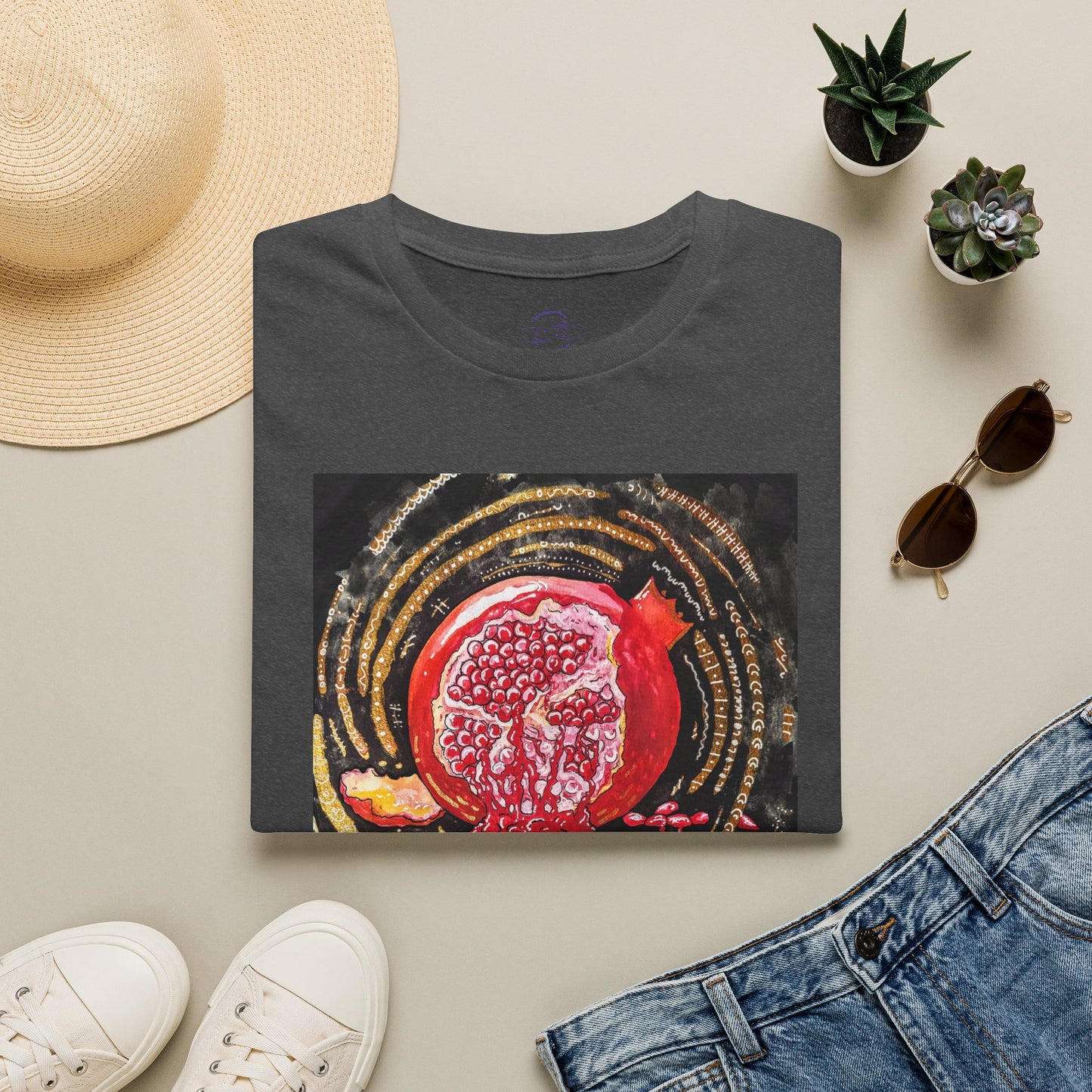 Pomegranate Punch— Vibrant Graphic Tee