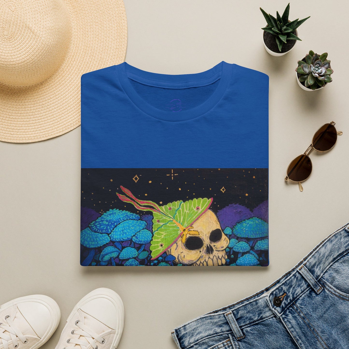 “Tread Carefully” Art T‑shirt -Graphic Tee