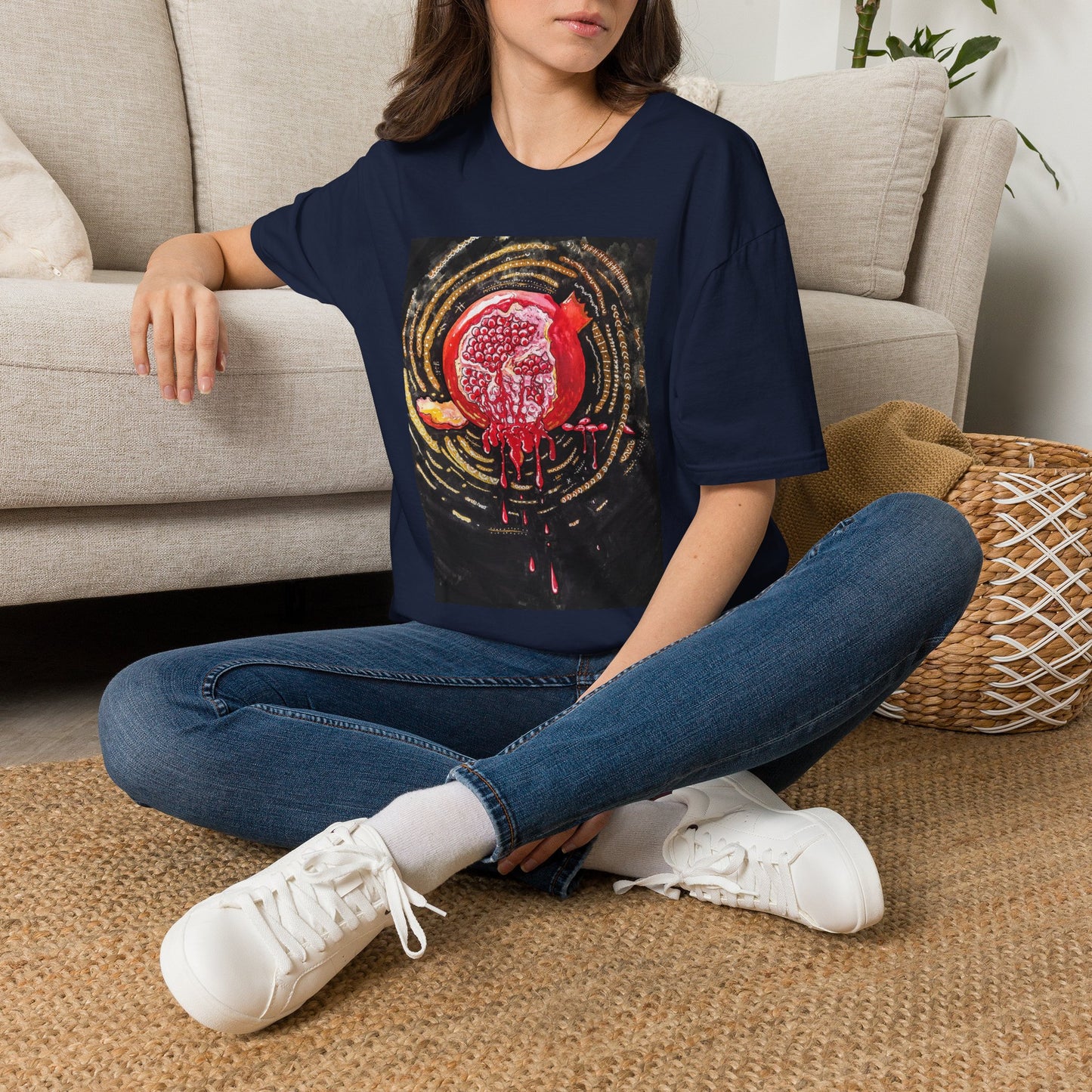 Pomegranate Punch— Vibrant Graphic Tee
