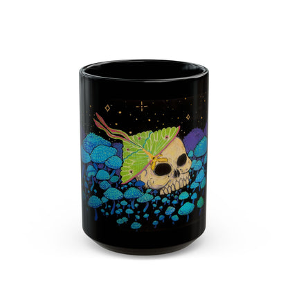 “Tread Carefully” — Whimsical Gothic Coffee Cup