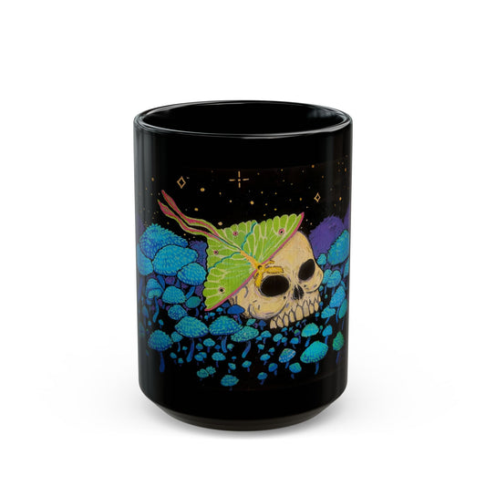 “Tread Carefully” — Whimsical Gothic Coffee Cup